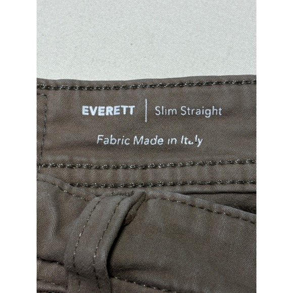 AG Jeans Everett Slim Straight Chinos Tan Mens 31x31 Cotton Elastane - Picture 10 of 15